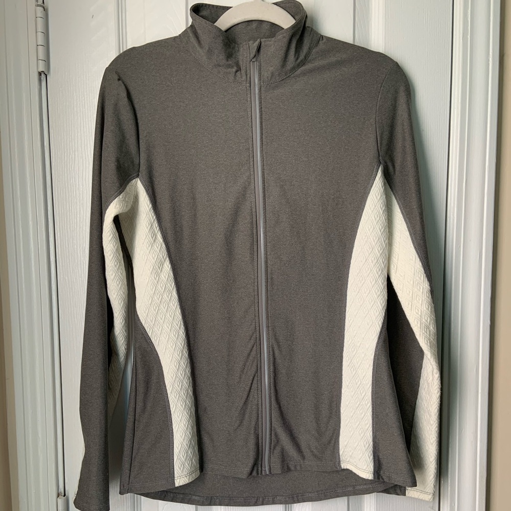 Balance Collection front zip light weight jacket